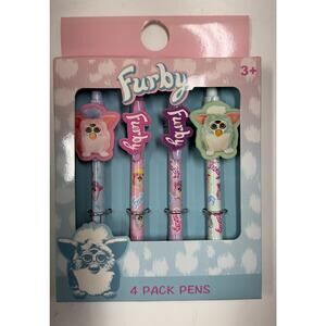 2025 Furby 4 Pack Of Pens New